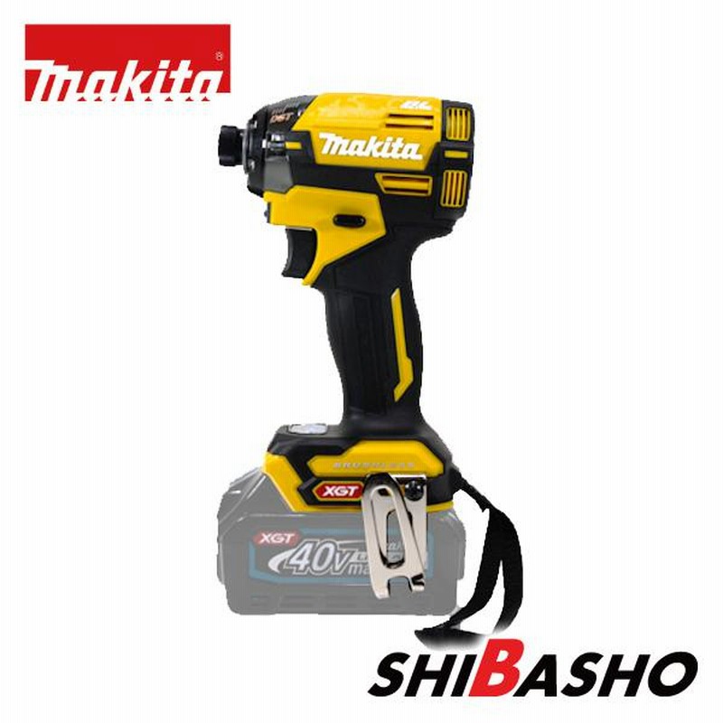 新品 マキタ 40v 欺き インパクトドライバ TD002G フレッシュイエロー