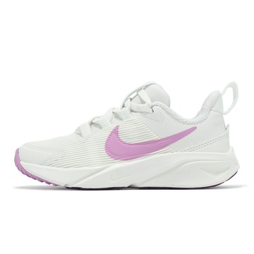 Nike 童鞋 Star Runner 4 PS 中童 白 粉紅 小朋友 運動鞋 DX7614-103