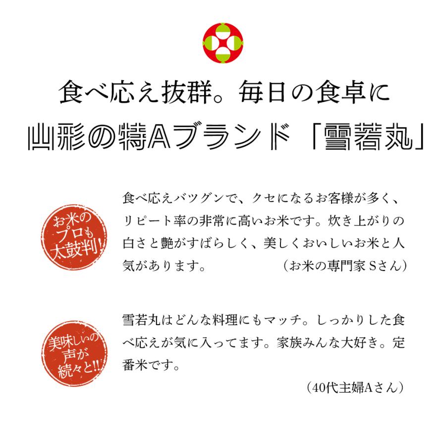 新米 10kg 雪若丸 お米 山形県 庄内 置賜 ゆきわかまる 送料無料 令和5年産 白米 精米 10キロ