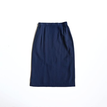 【蛋植物古著】石水紋理純色高腰古著裙