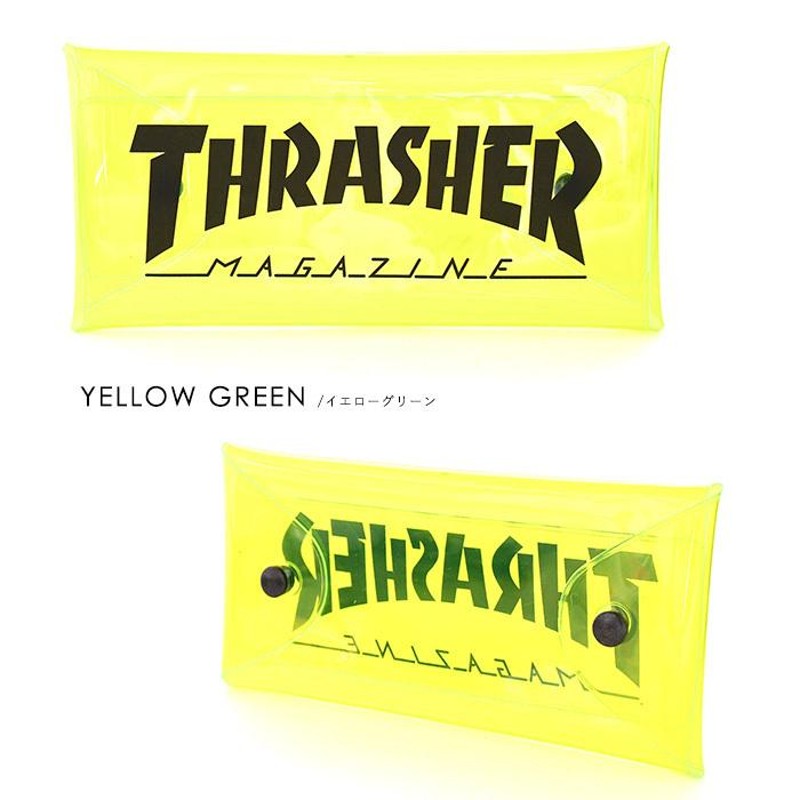 THRASHER スラッシャー PVC クリア クリアペンケース ペンケース 筆箱