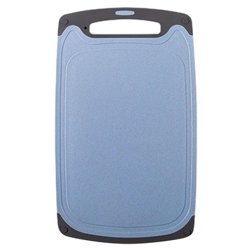 小麥秸稈切菜砧板 35x21x0.7cm  中號  藍色  1個