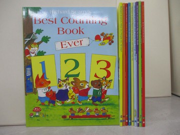 【書寶二手書T1／少年童書_YWB】Richard Scarry 最強經典繪本套書_共10冊合售_理查德·斯卡里