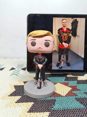 【客製化3D人像公仔】訂製手工Funko Pop男生朋友老公生日禮物