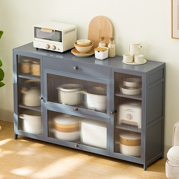 餐邊櫃子儲物櫃廚房置物架櫥櫃茶水邊櫃酒櫃客廳靠墻現代簡約家用