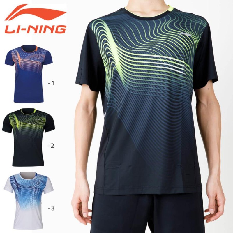 LI-NING AAYT057 ゲームシャツ e4213e243da9497baffb3e0db8a3f1