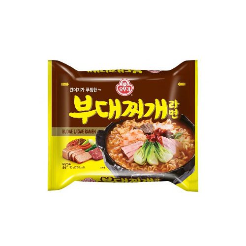 韓国食品 ブデチゲラーメン (130g) x 4ea