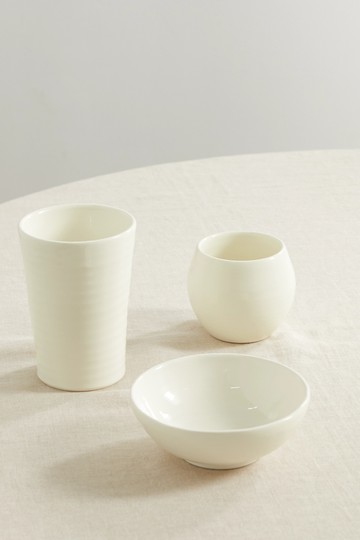 Brunello Cucinelli - Set Of Three Ceramic Bowls - Off-white - one size