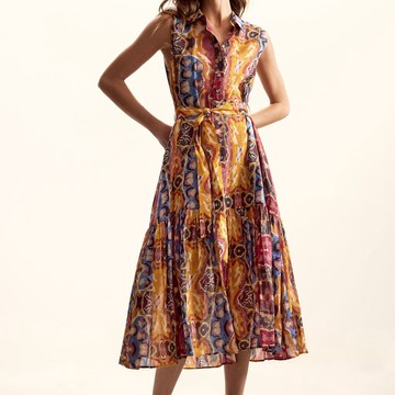 Desigual x Lacroix設計 軟質洋裝