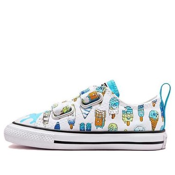 (TD) Converse Chuck Taylor All Star 2V 'White Blue'