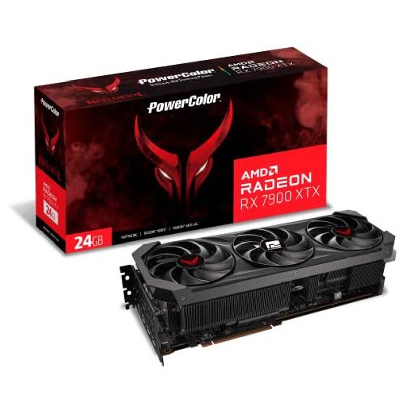 Powercolor AMD Radeon RX 7900 XTX搭載グラフィックカード 「Red