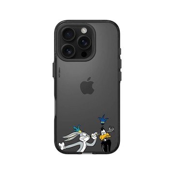 iPhone 16 Pro Clear 酷墨灰 - 樂一通 Looney Tunes - 歡鬧時光