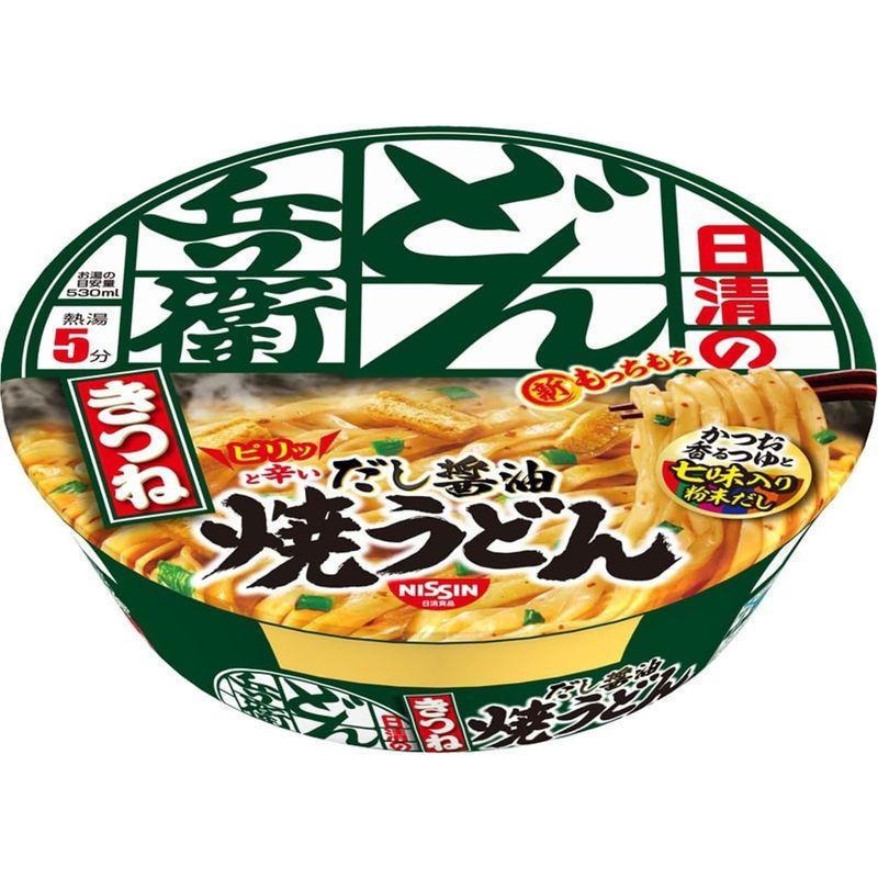 日清食品 日清のどん兵衛 きつね焼うどん 105g ×12個