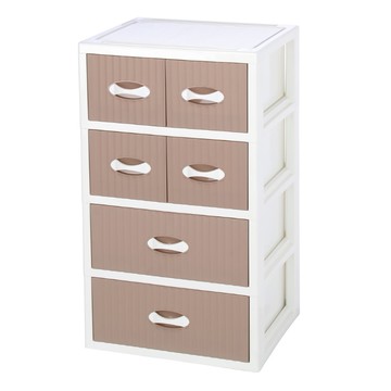 CJ-4204 安雅綜合四層櫃(2大4小)