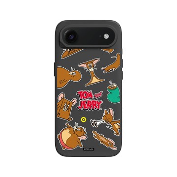 iPhone Air SolidX 黑 - 湯姆貓與傑利鼠 Tom and Jerry - 貼紙系列 - 傑利鼠變形