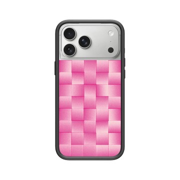 iPhone 17 Pro Max Mod NX -邊框背蓋組合 (相機按鈕) 黑 - Arnaud Pfeffer - 粉紅紋路