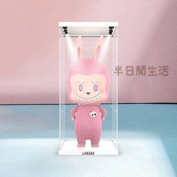 泡泡瑪特展示盒 labubu 展示盒 手辦展示盒 盲盒展示盒 公仔展示盒 公仔收納盒 亞克力展示盒潮玩大娃泡泡瑪特LAB
