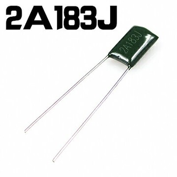 滌綸電容 2A183J 100V 18nF 0.018uF 聚酯薄膜電容 一件100只