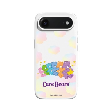 iPhone Air SolidX 白 - Care Bears - 雲朵綿綿