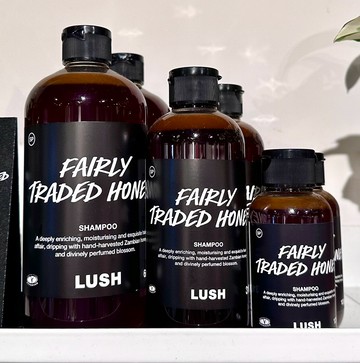 【LUSH】公平蜂蜜洗髮露(120g/310g/620g/1200g)