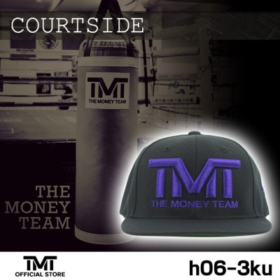 tmt-h06-3ku THE MONEY TEAM ザ・マネーチーム COURTSIDE 黒ベース&紫