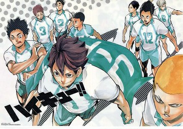 青葉城西高(排球少年！第17卷)JC Cover A4文件夾排球少年！