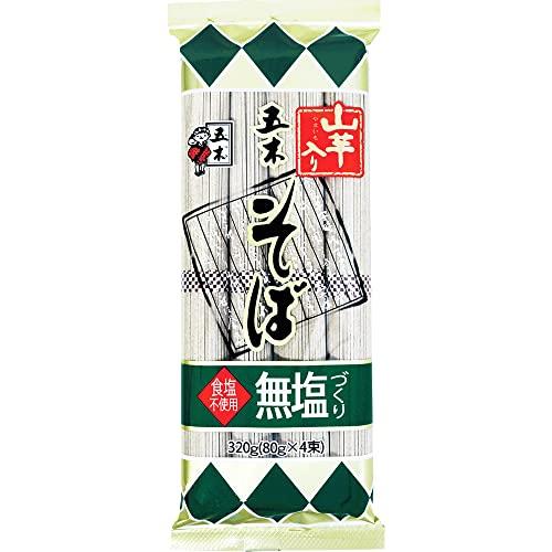 五木食品 無塩づくり山芋入りそば 320g*5個