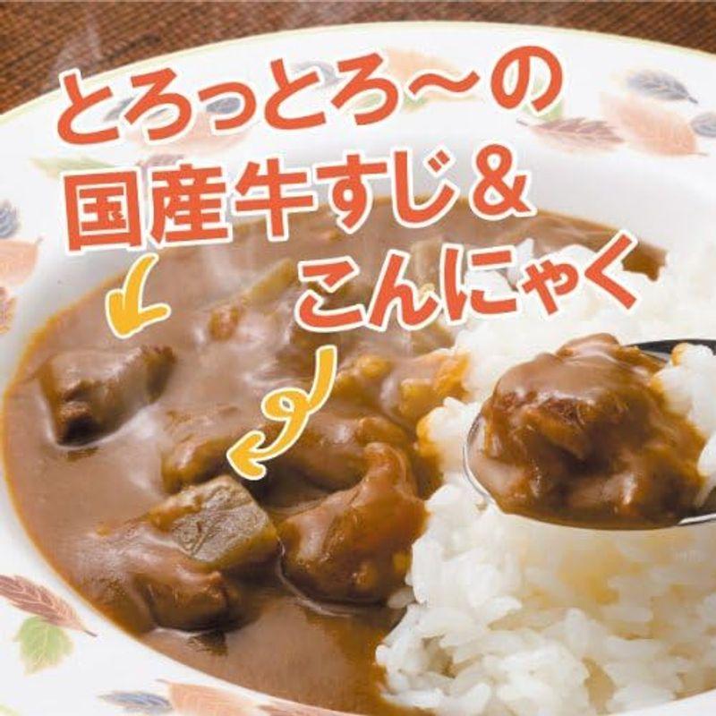 ご当地 めっちゃ大阪 牛すじ カレーギフトセット 全国こだわりご当地カレー (辛口×８袋)