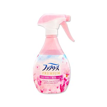 日本Febreze風倍清-高消臭力3D浸透家飾織品香氛噴霧370ml/粉瓶-櫻花香(期間限定芳香劑,寢具床墊地毯沙發窗簾適用)