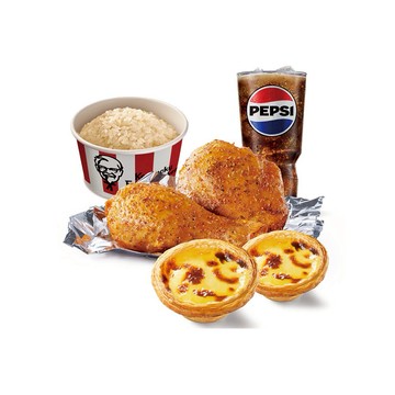 【肯德基】義式香草紙包雞 重量級套餐 好禮即享券