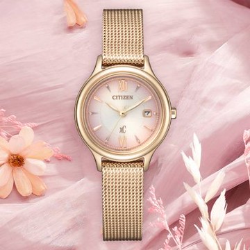 CITIZEN 星辰 XC 亞洲限定 七夕情人節推薦款 光動能米蘭女錶 暑期質感選物 送禮首選 EW2635-54W