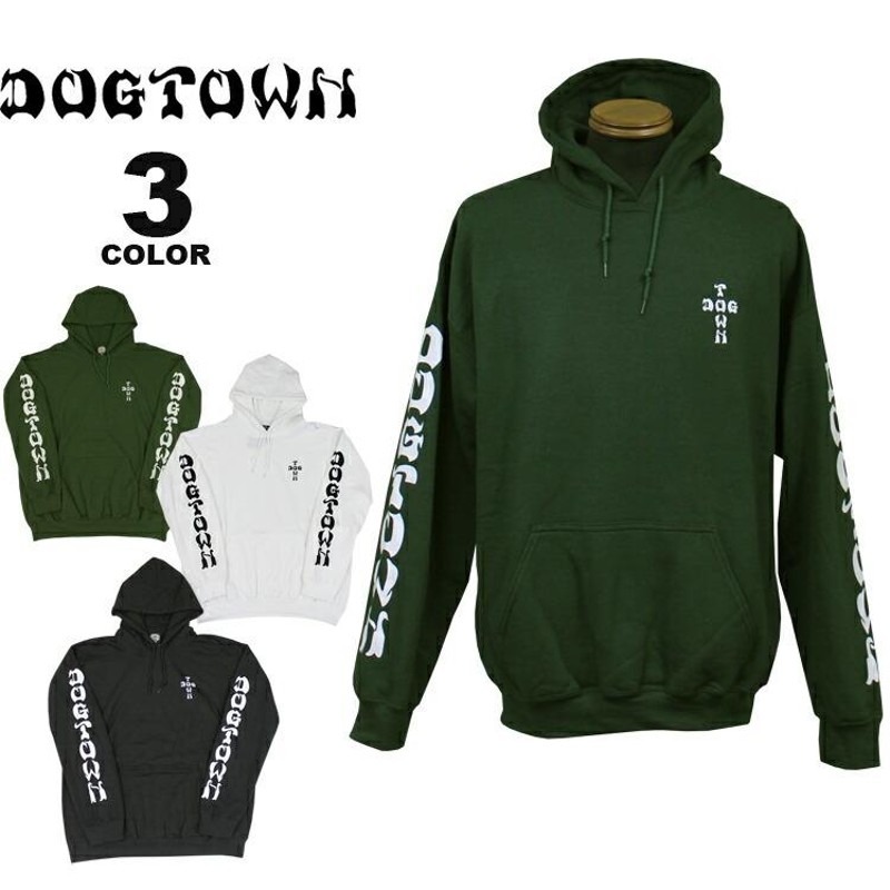 ドッグタウン パーカ DOGTOWN CROSS SLEEVE HOODIE SWEAT PARKA