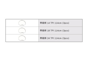 博世 帶鋸條 14T 18T 24T 每盒三條入 - 台灣博世 原廠公司貨