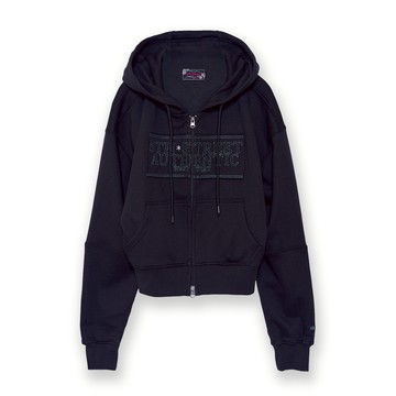 5th STREET｜女裝｜LOGO連帽外套｜黑色