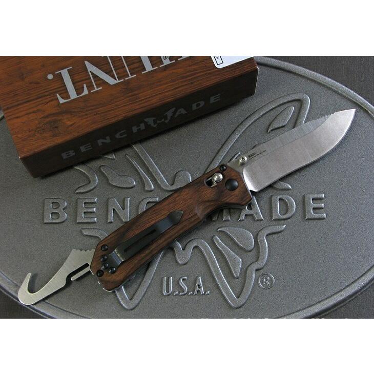 ベンチメイド BENCHMADE ハント 15060-2 Grizzly Creek グリズリー・クリーク　アクシス フォルダー ガットフック付 ディモンド・ウッド   日本正規品