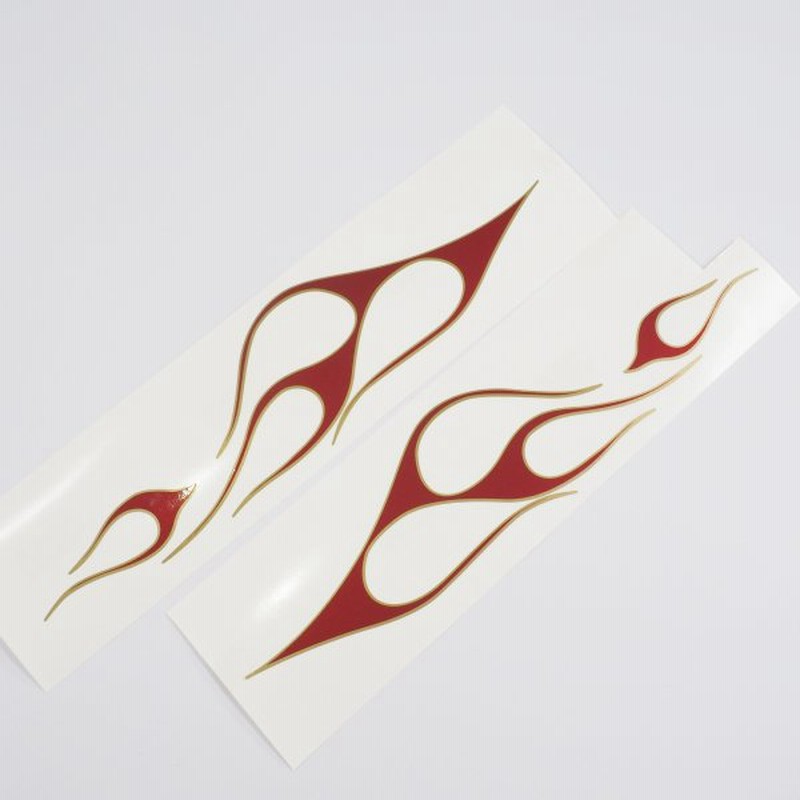 メタリック シルバー ファイヤーパターン 30cm 左右セット ファイヤーフレア ピンストライプ 炎 タンク バイク カスタム 通販 Lineポイント最大0 5 Get Lineショッピング