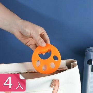 【荷生活】雙面強黏性小巧除毛器 貓爪型可重複使用黏毛器-4入組