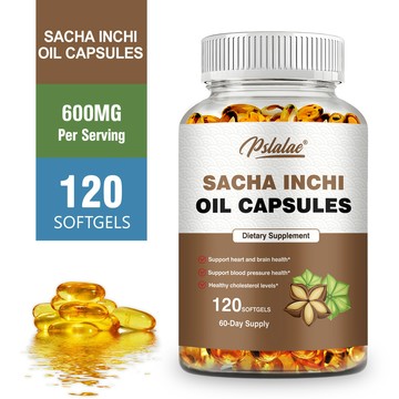 Pslalae 印加果油膠囊 l 富含 Omega 3、6 和 9 l 美國原裝進口 ，60/120粒