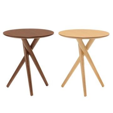 Boden-喬諾1.3尺圓型小茶几邊几/邊桌(兩色可選)