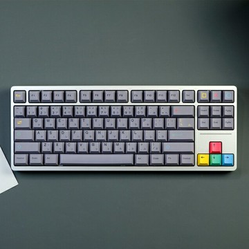 Gmk 8001 鍵帽,129 鍵 PBT 鍵帽 Cherry Profile DYE-SUB 個性化 GMK 機械鍵盤