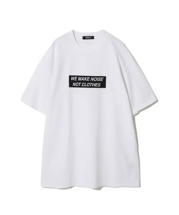特色印花短袖圓領TEE(白)