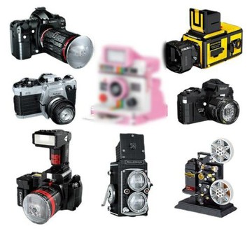 益智mini積木創意益智拼裝DIY玩具00844-00849相機批發代發