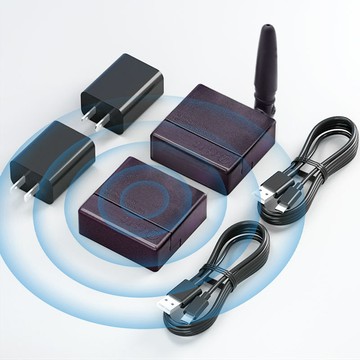 【易控王】無線紅外轉發器 隔牆傳輸 隱藏家電 IR紅外線訊號延伸 (50-430-01)