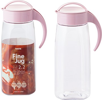 【晨光】日本製 TAKEYA 密封可躺冷水壺 2.2L(米白 140952/粉色141423)【現貨】