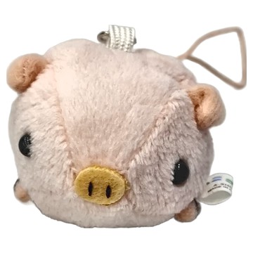 動物造型手機/包包吊飾  小豬  1個  3cm