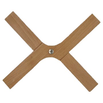 摺疊鍋墊  櫸木  1個