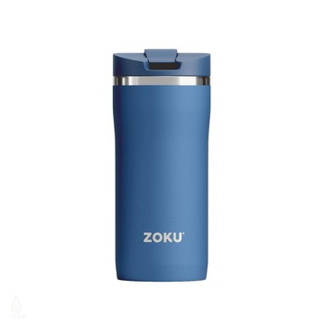 美國 ZOKU 真空不鏽鋼隨行保溫杯 355ml (藍) 保溫瓶 隨行杯 環保杯