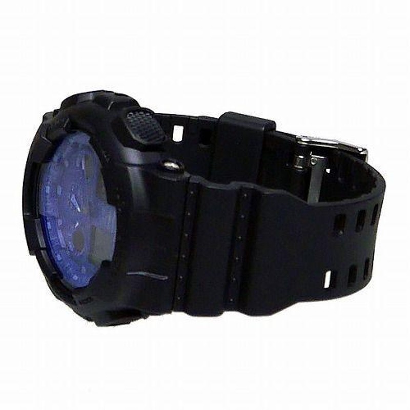 カシオGショック アナログ・デジタル腕時計 GA-100BP-1AJF メンズ BLUE