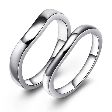 情人．閨蜜．情侶戒指|白鋼.開運尾戒.浪漫一生-客製刻字