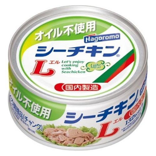 はごろも オイル不使用シーチキンＬ 缶１４０ｇ×24個